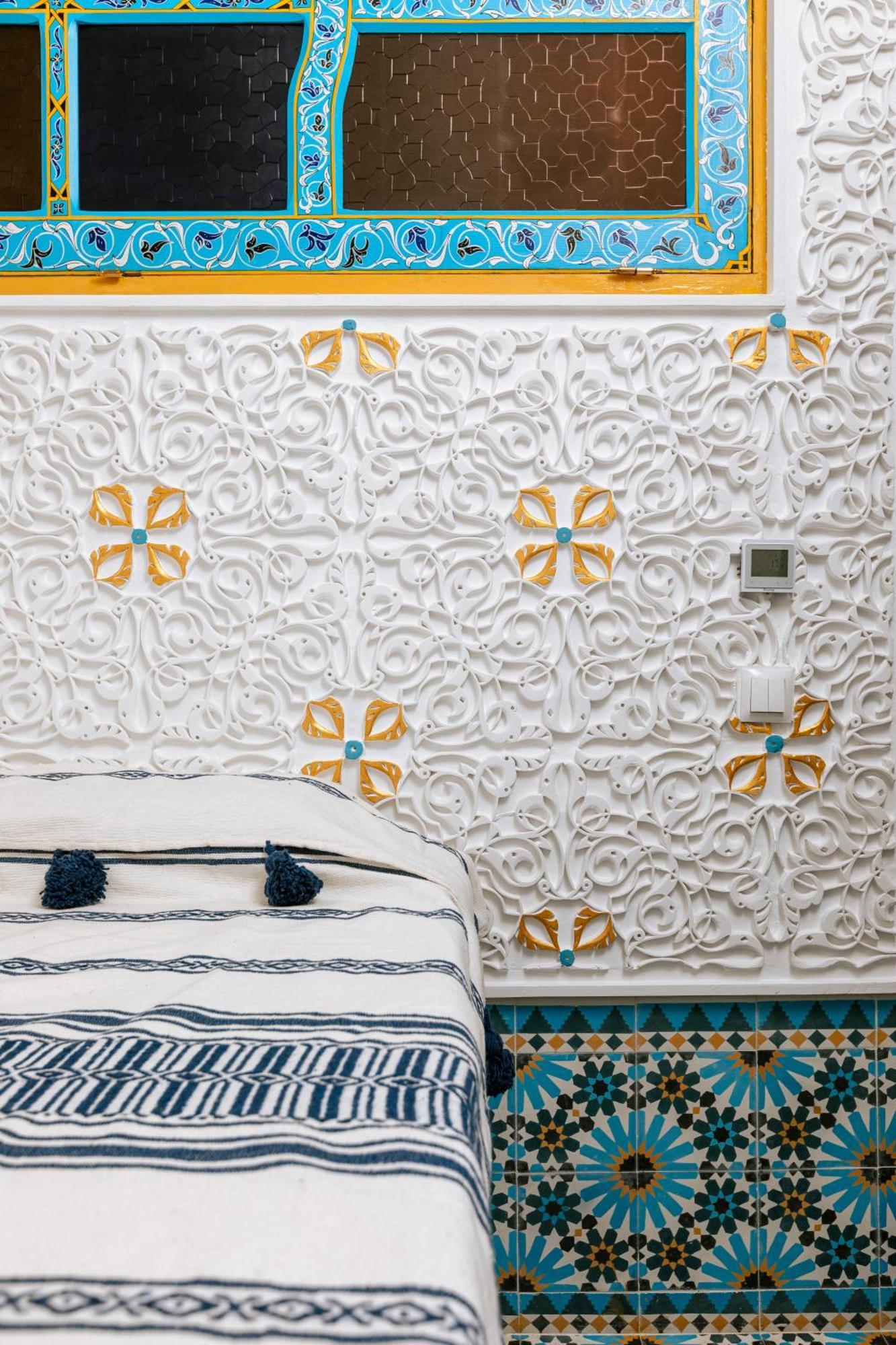 Colorful Traditional Riad W/Views Of Spain Tanger Exterior foto